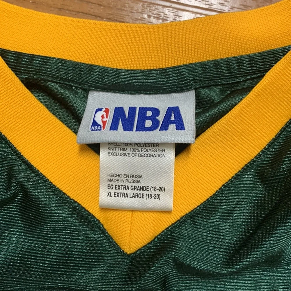 Seattle Sonics Ray Allen Basketball Jersey